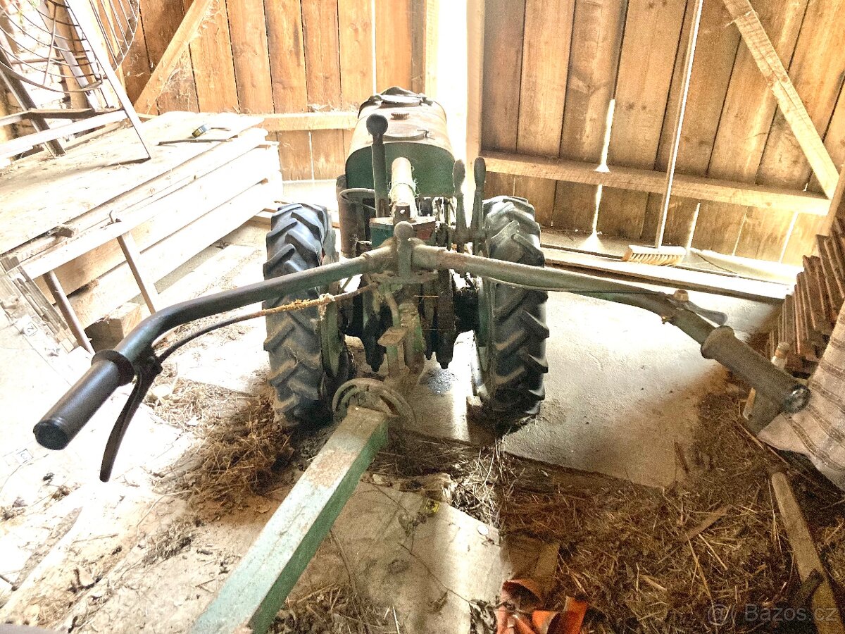 Půdní fréza PF - malotraktor předchůdce - 4