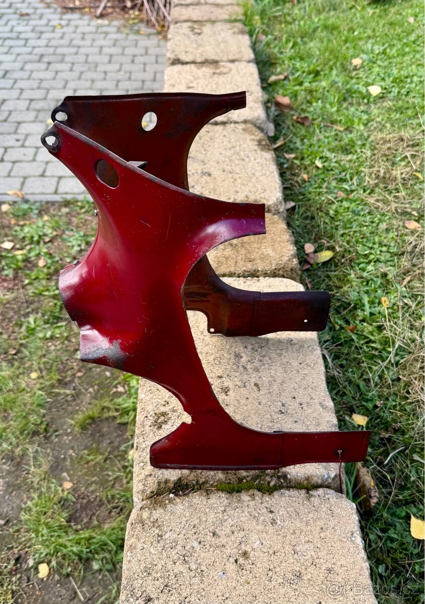 Jawa 350 panelka, sportka - podsedlove plechy - 4