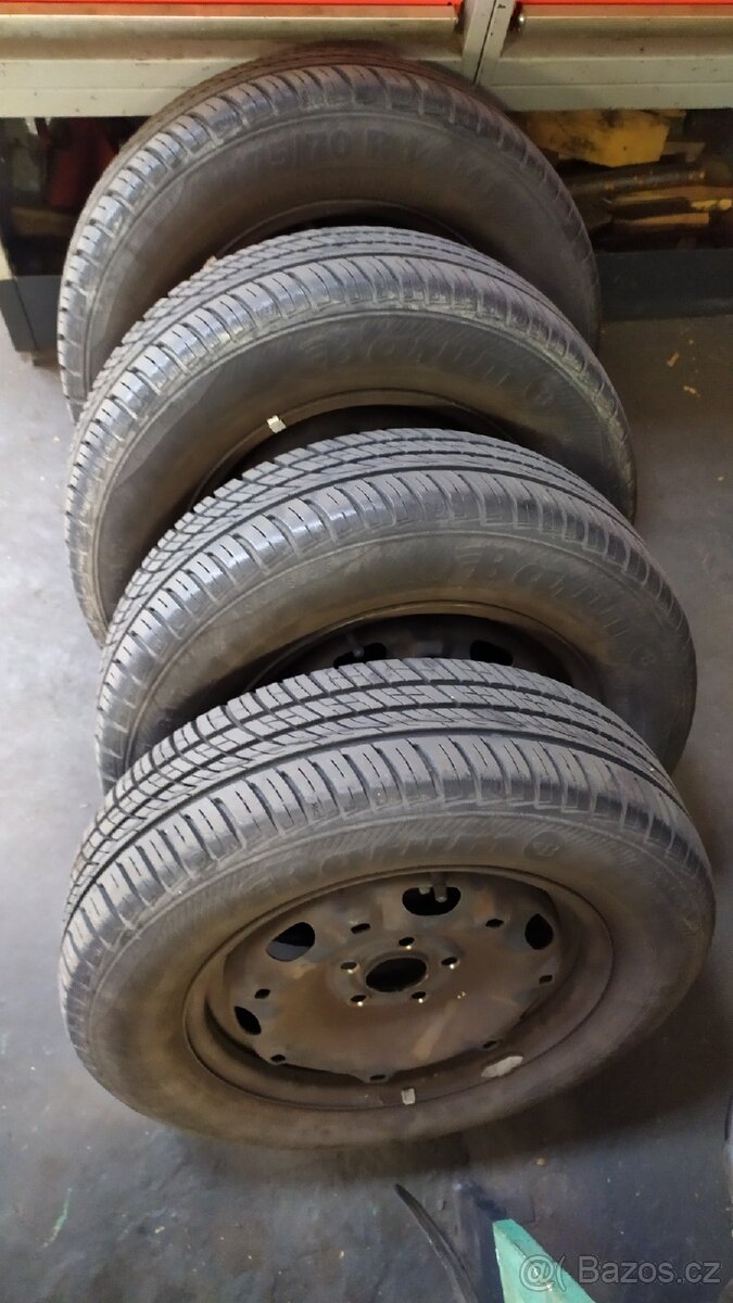 Letní sada kol 14" 175/70R14 5x100 - 4
