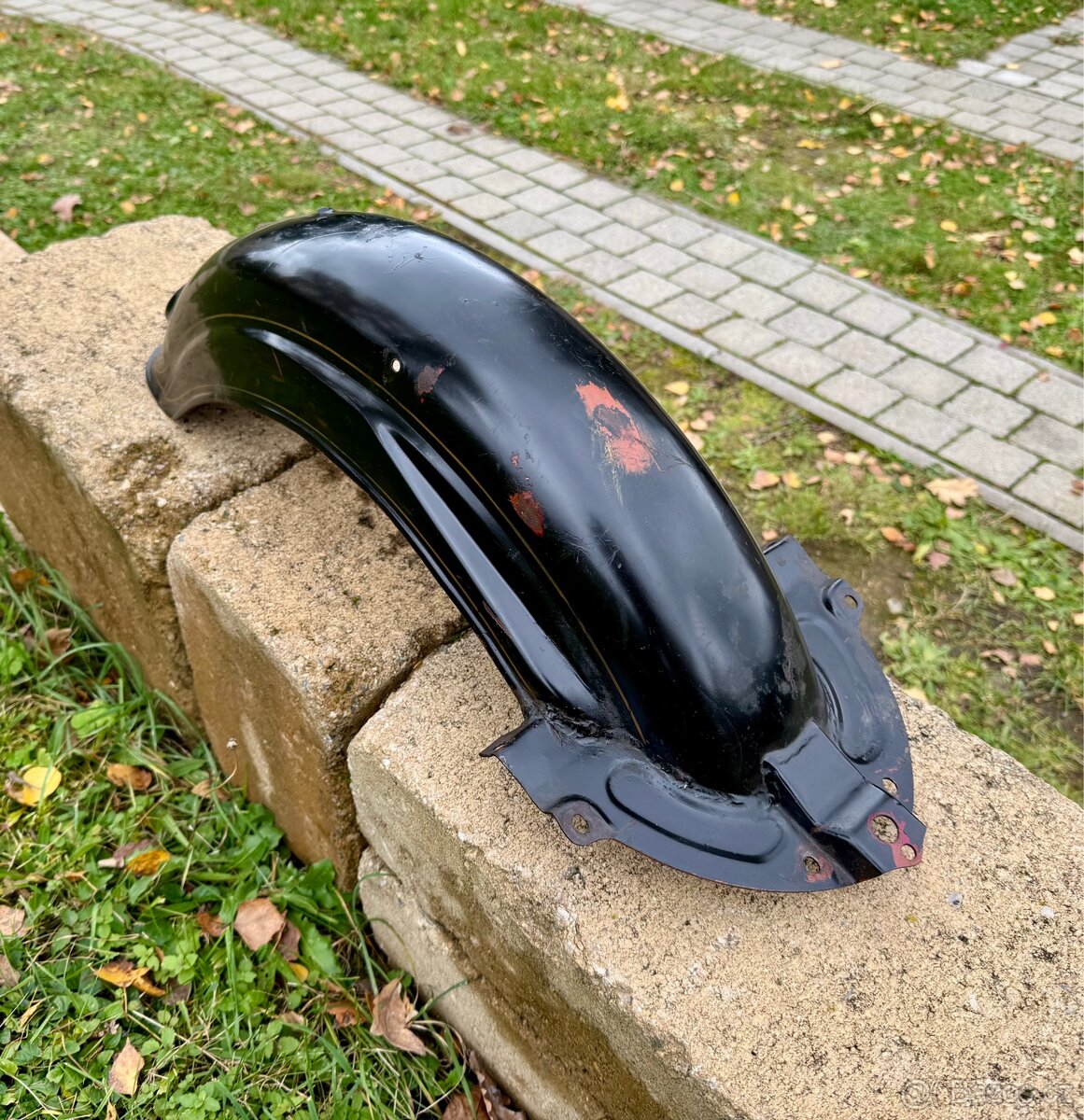 Jawa CZ 250 350 kyvacka pulbuben - zadní blatnik - 4