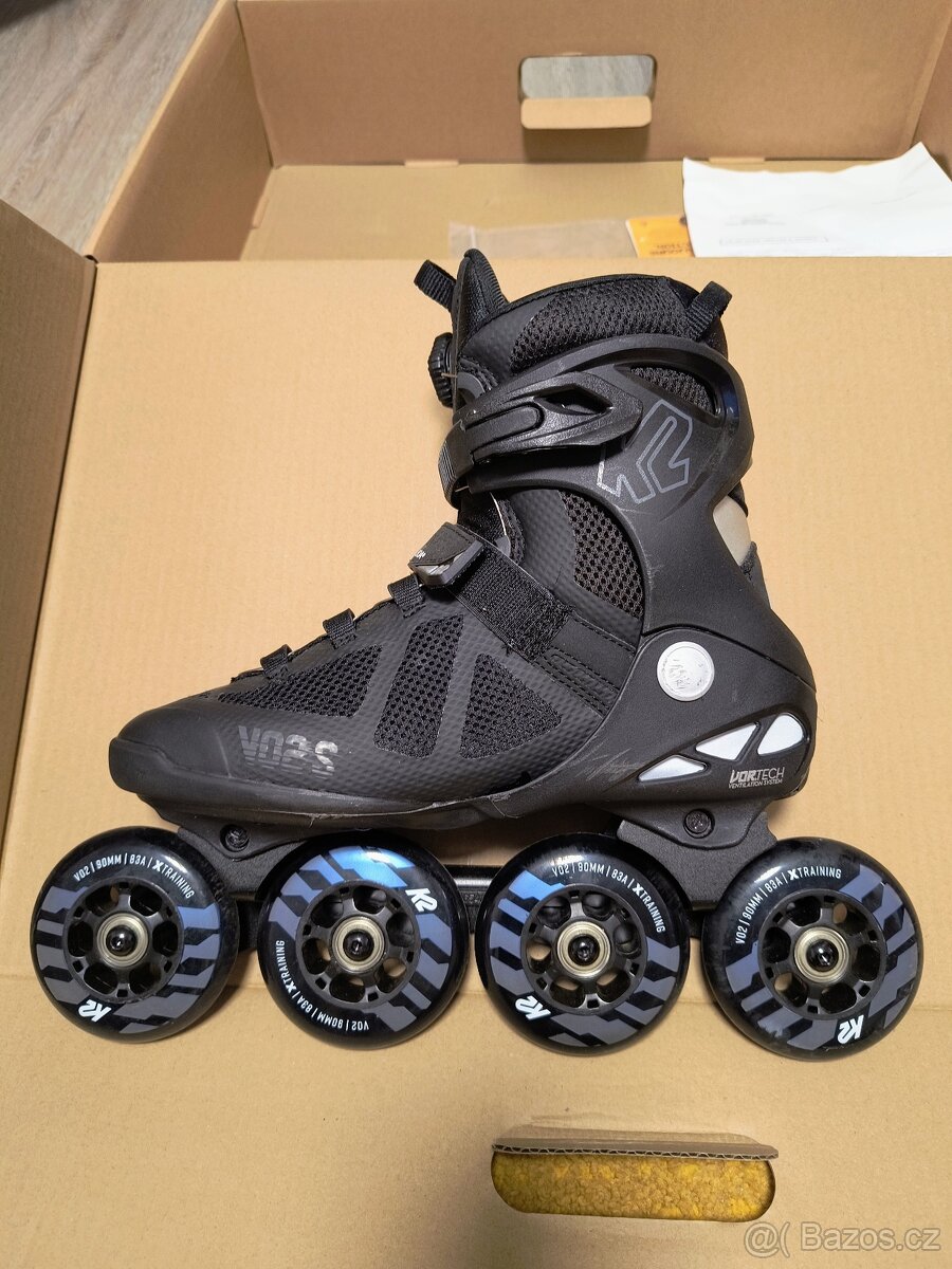 Pánské kolečkové brusle K2 VO2 S 90 Boa U EUR 42,5 (2024) - 4