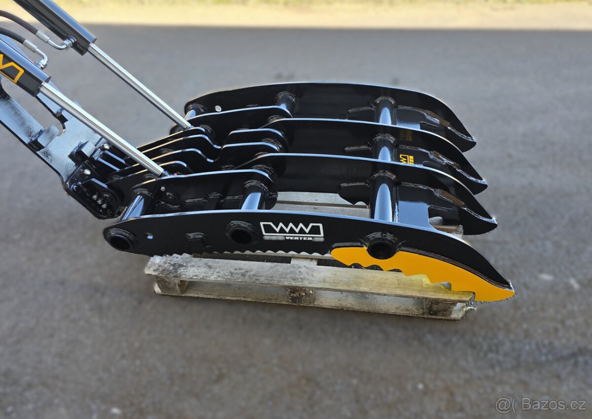 Hydraulický pridržovací prst na bagr, rýpadlo CAT a jiné - 4