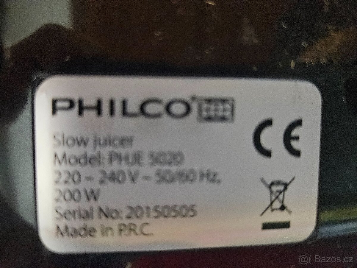 Elektrický lis na ovoce a zeleninu - 4