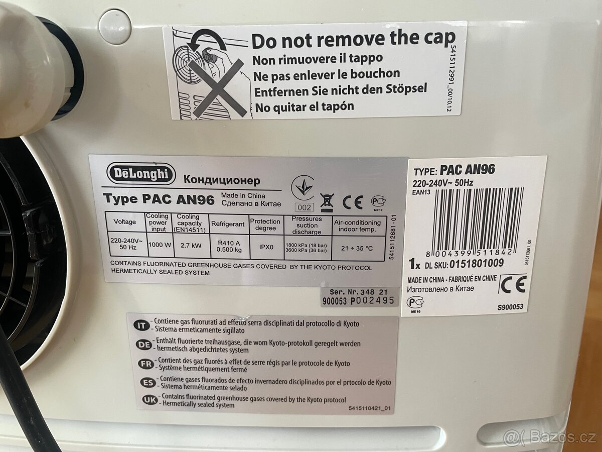 Mobilní klimatizace DeLonghi - 4