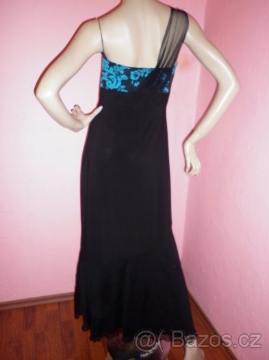 Dlouhé společenské šaty vel.40/42 - 4