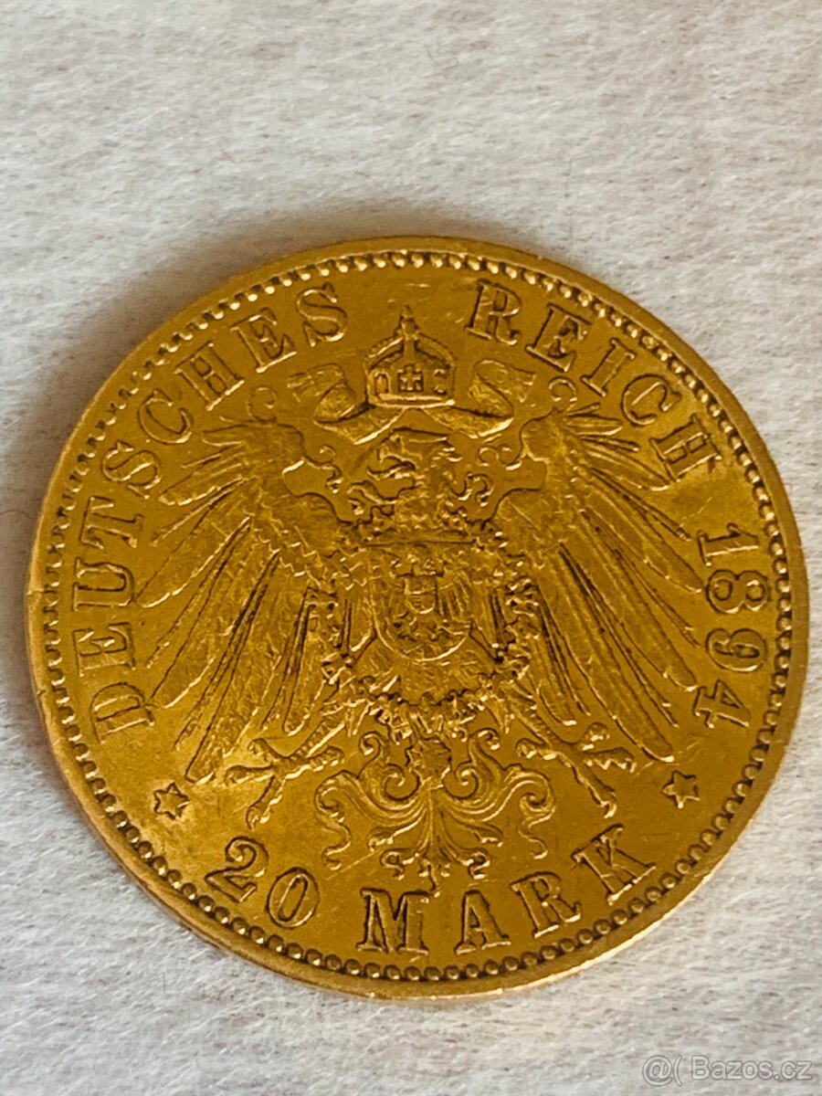 20 Mark,8 zlatník - 4