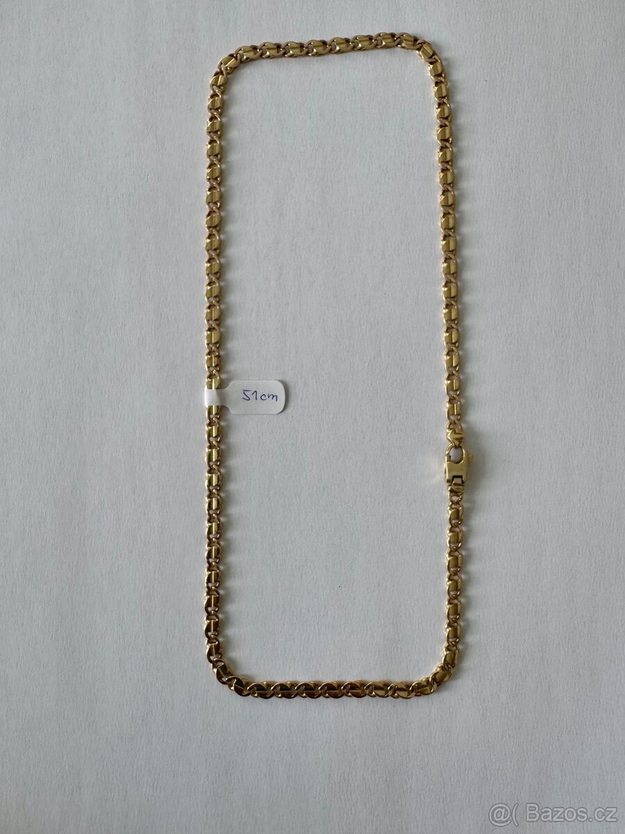 Zlatý řetěz 26,05 gr., 51 cm - 4