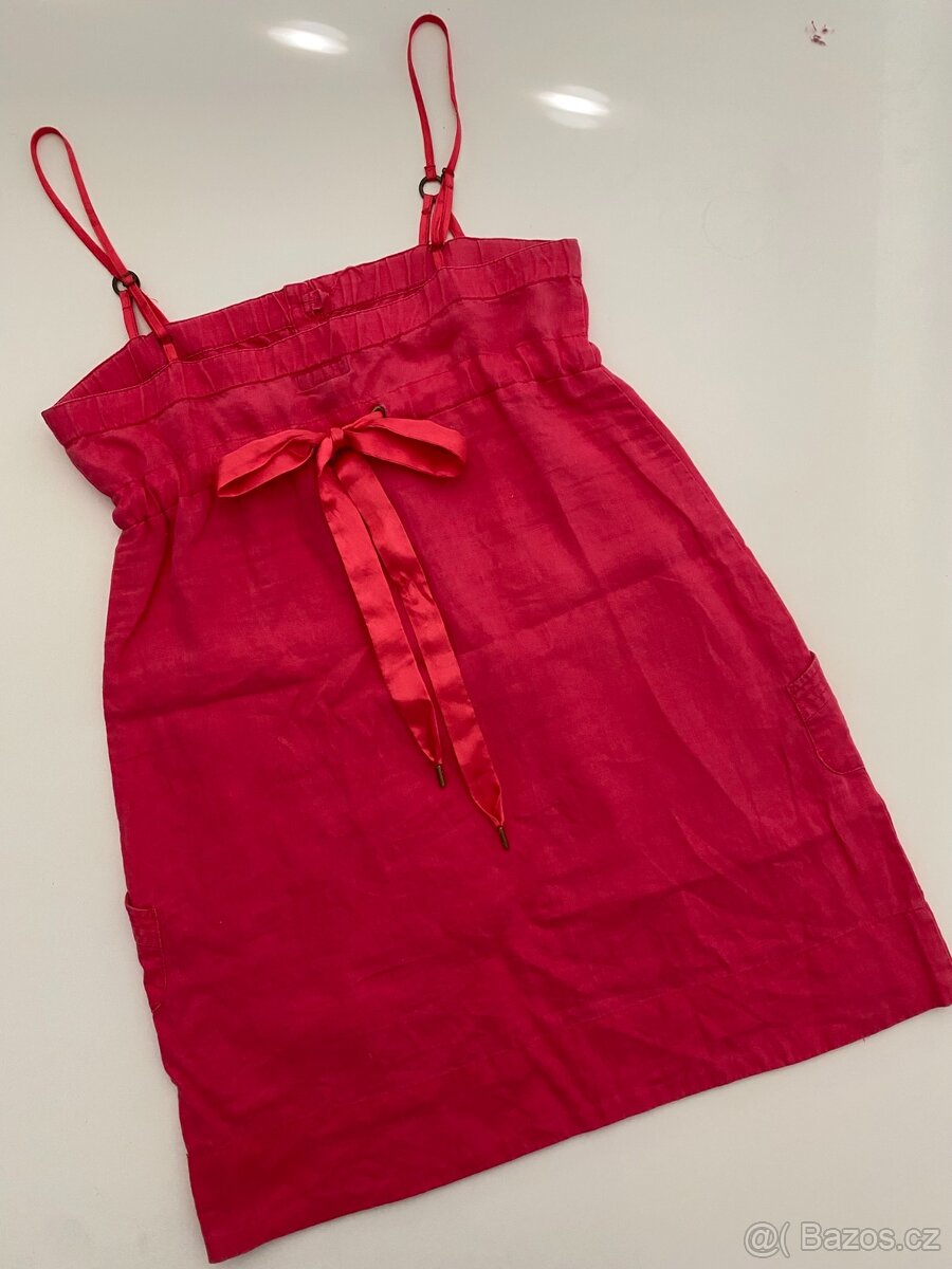 Lněné šaty Guess, vel. M - 4