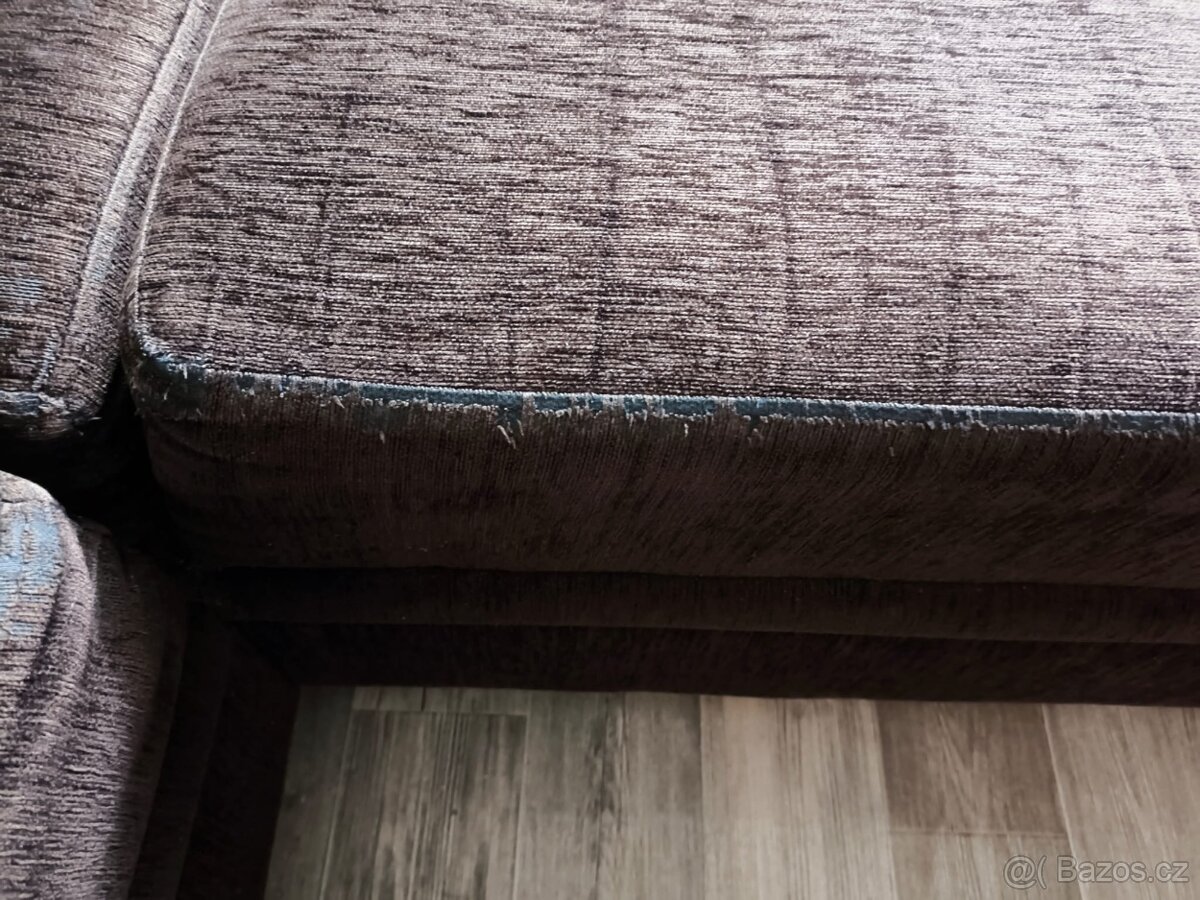 Sedací souprava plus taburet - 4