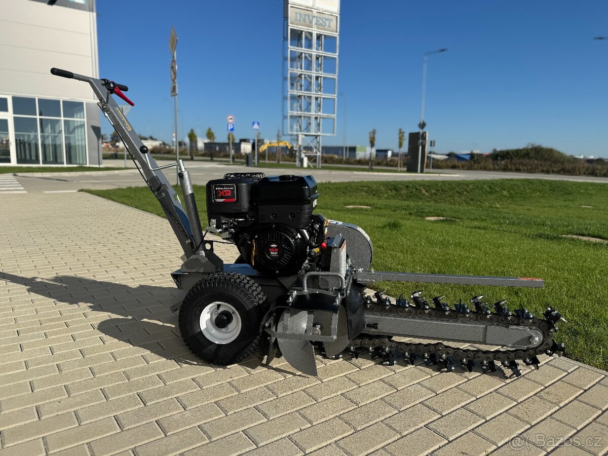 Zemní fréza, rýhovač JANSEN GF-600pro - 4