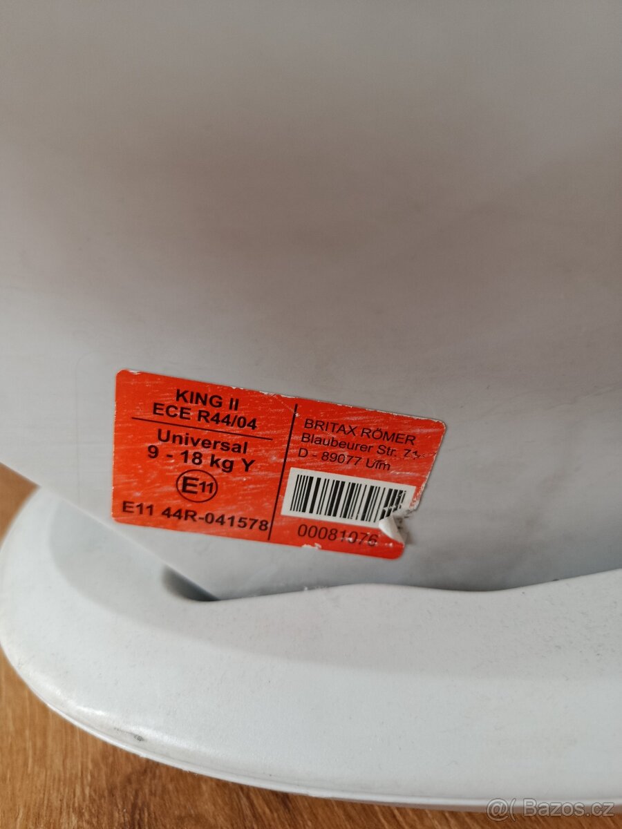 Autosedačka Britax Romer KINGII LS - 4