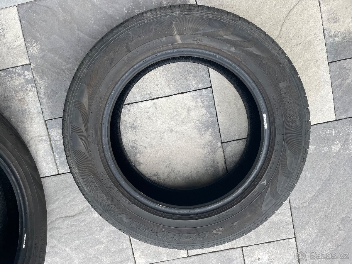 Letní pneumatiky 215/65R17 Pirelli scorpion verde - 4