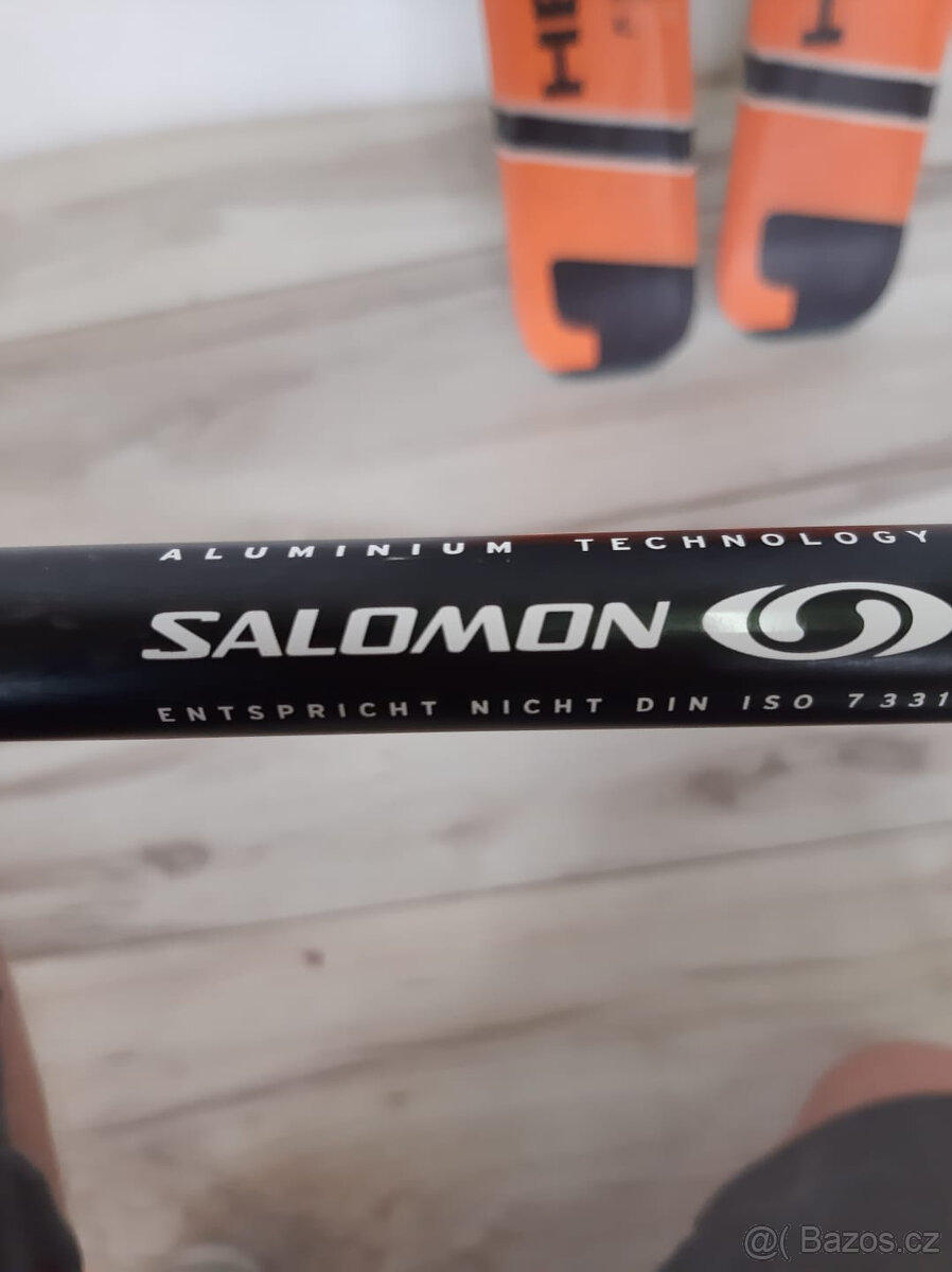 Lyže HEAD 156cm, R12,3m. Salomone hole 6061- 18 mm - 4