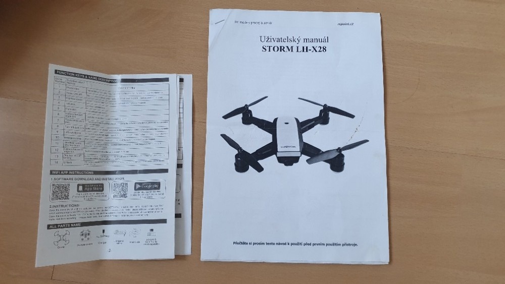 Dron Storm LH-X2 Lead Honor skládcí - 4