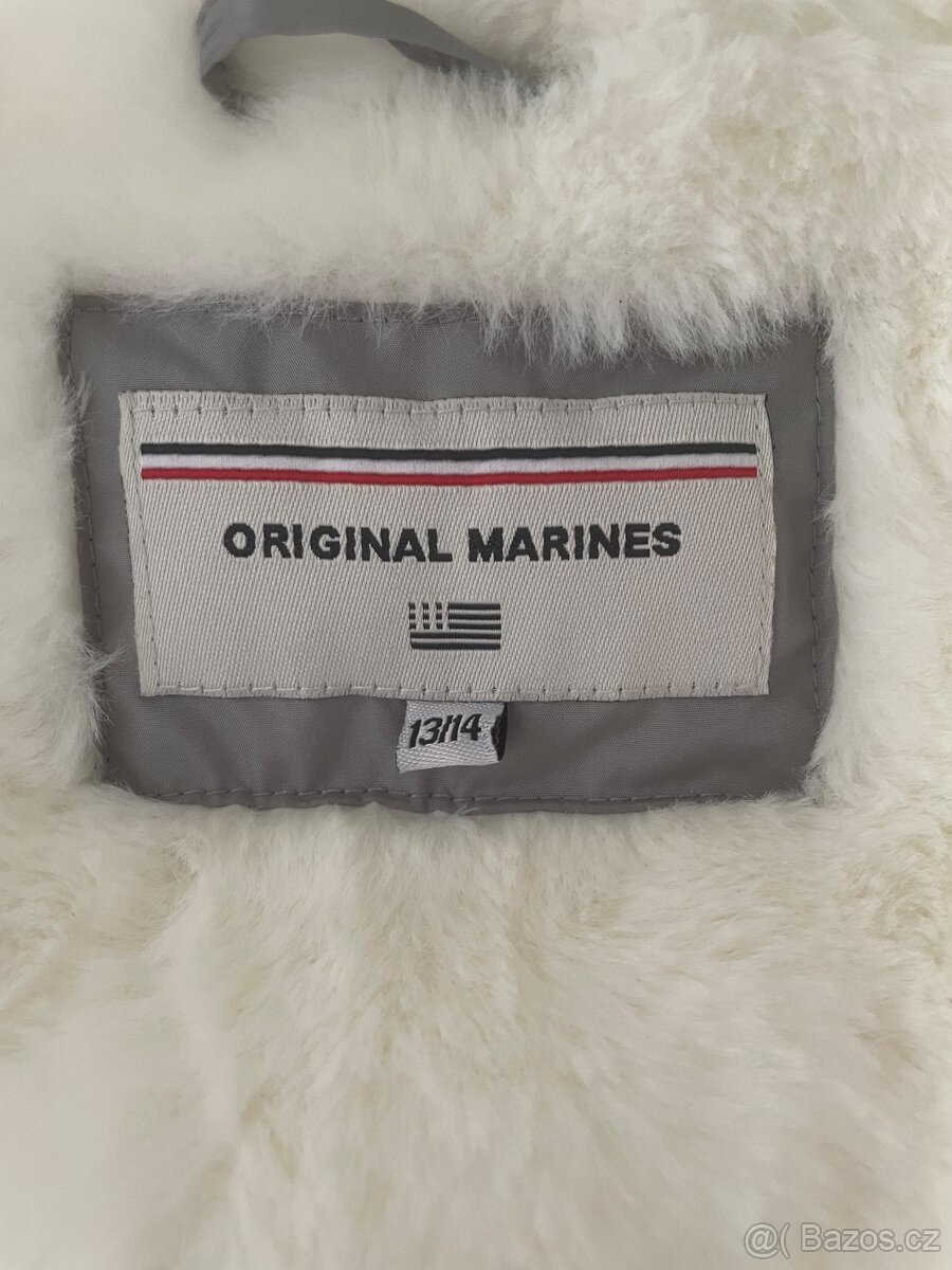 Dětská zimní bunda parka ORIGINAL MARINES 164, jak NOVÁ - 4