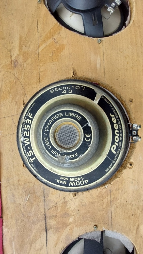 Reproduktory Pioneer TS - A6957 a subwoofer TS - W253F - 4