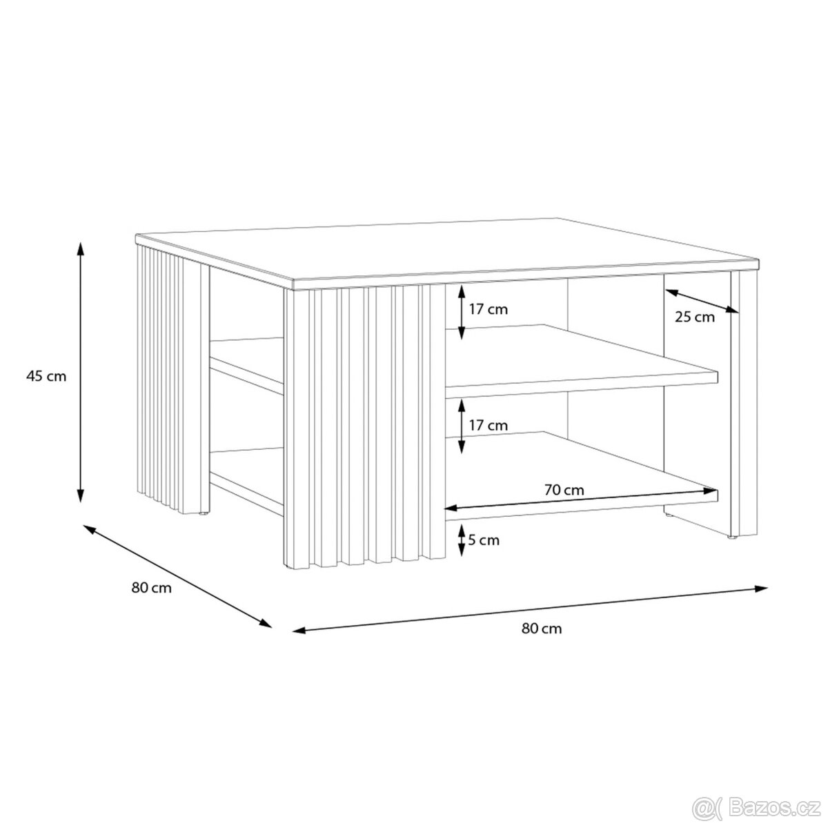 Konferenční stolek Joakimis - 4