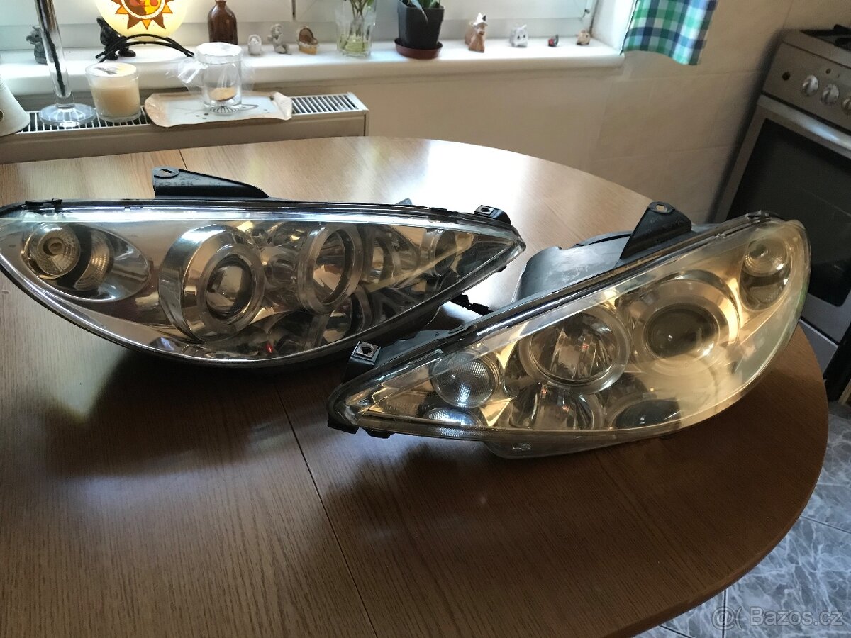 Přední světla Peugeot 206 - 4