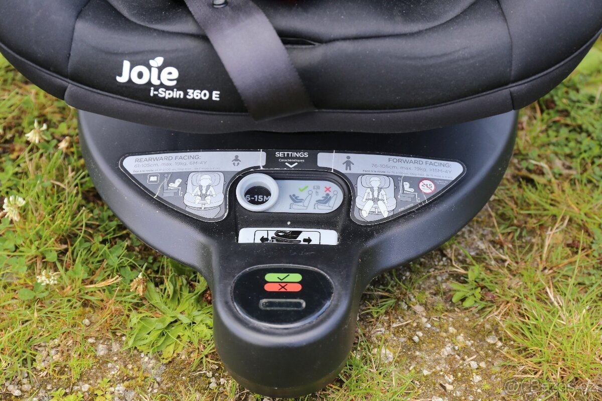 Joie i-Spin 360 E Otočná autosedačka i-Size 61 cm - 105 cm - 4