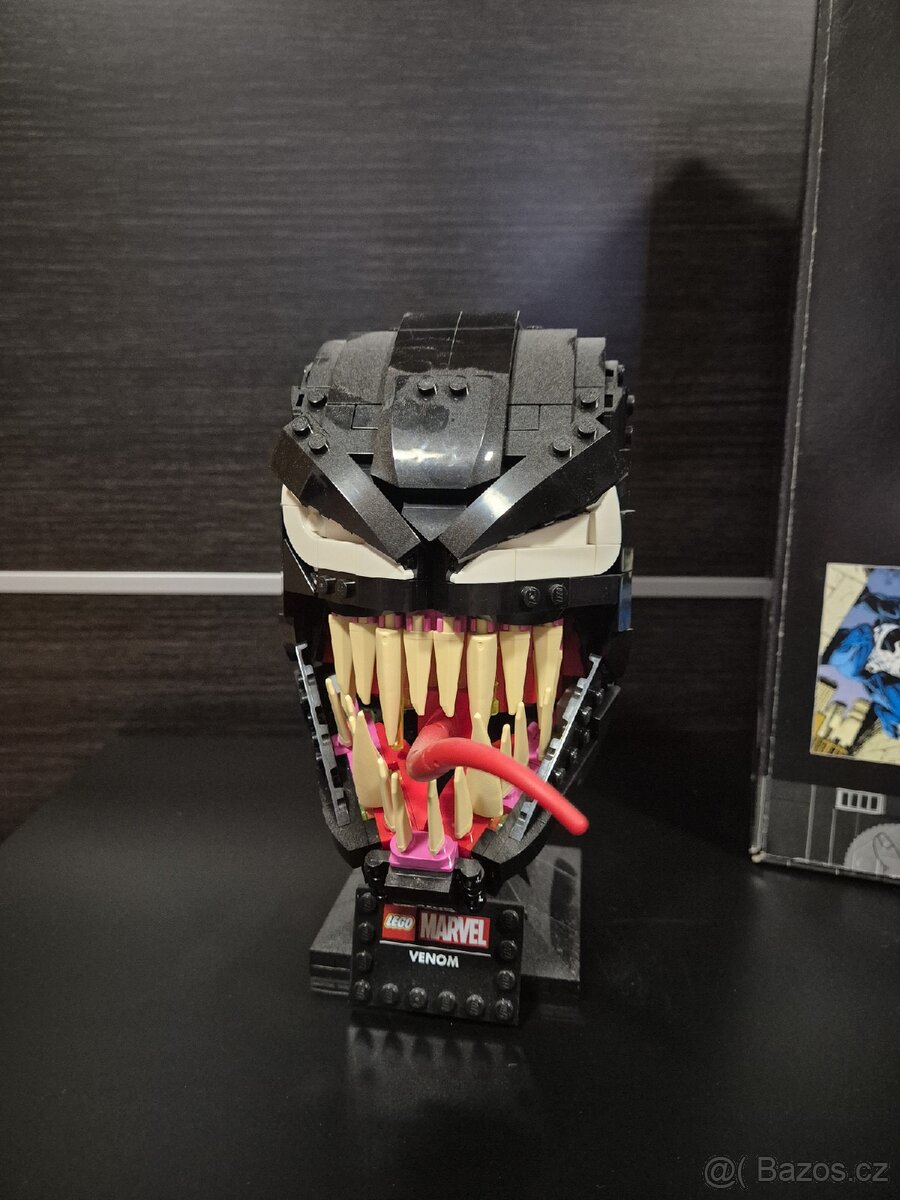 Lego marvel 76187 venom head - 4