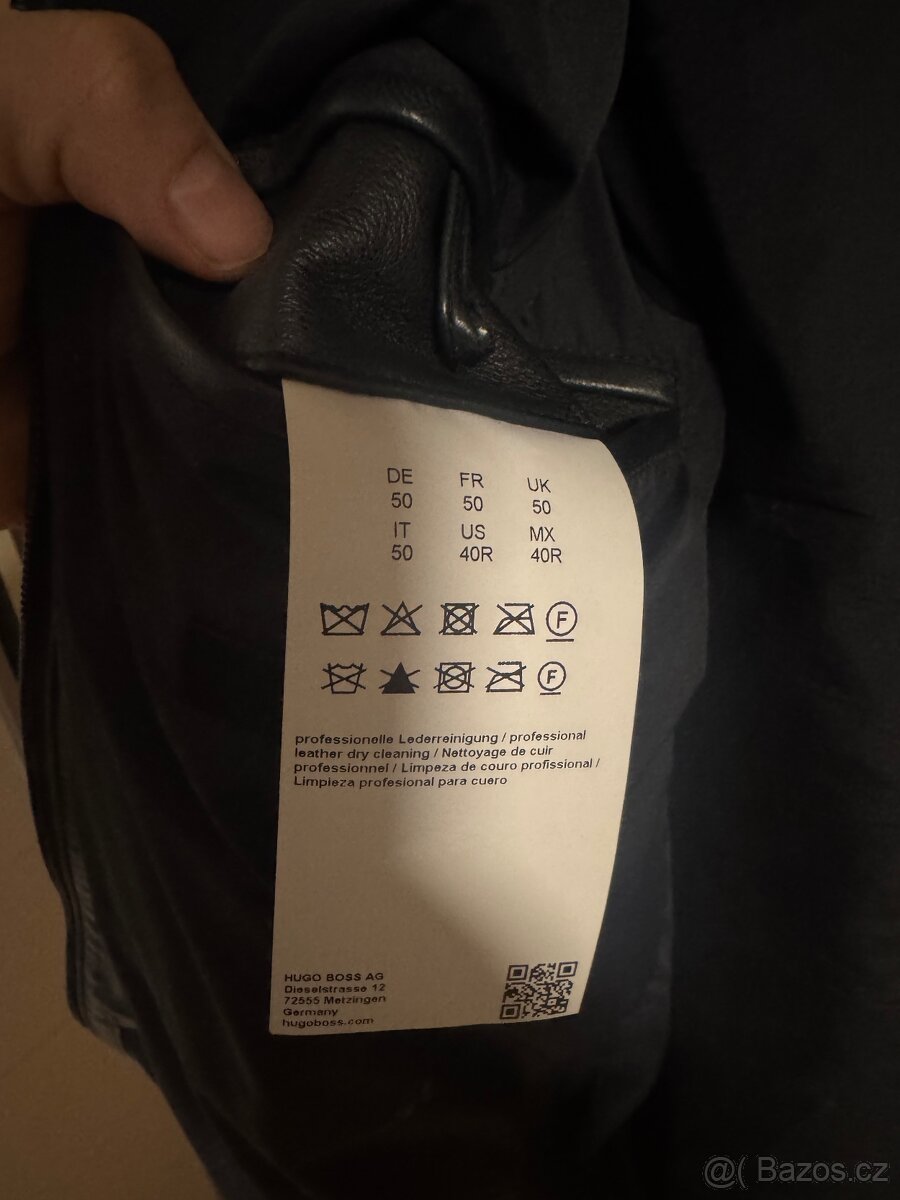 Panska kozena bunda Hugo Boss - 4