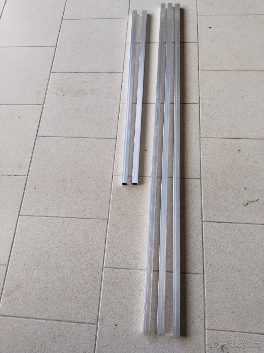 Polykarbonát, hliníkový profil - 4