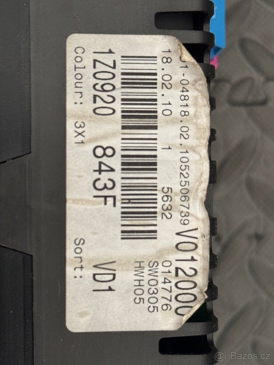 Octavia 2 FL budíky maxidot benzín - 4