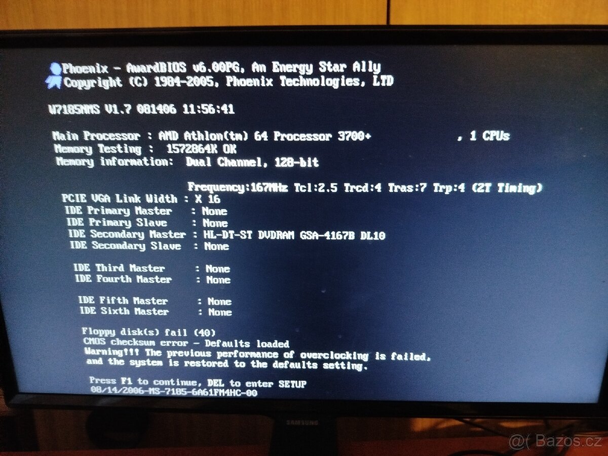 PC AMD athlon 64 3700+ - 4