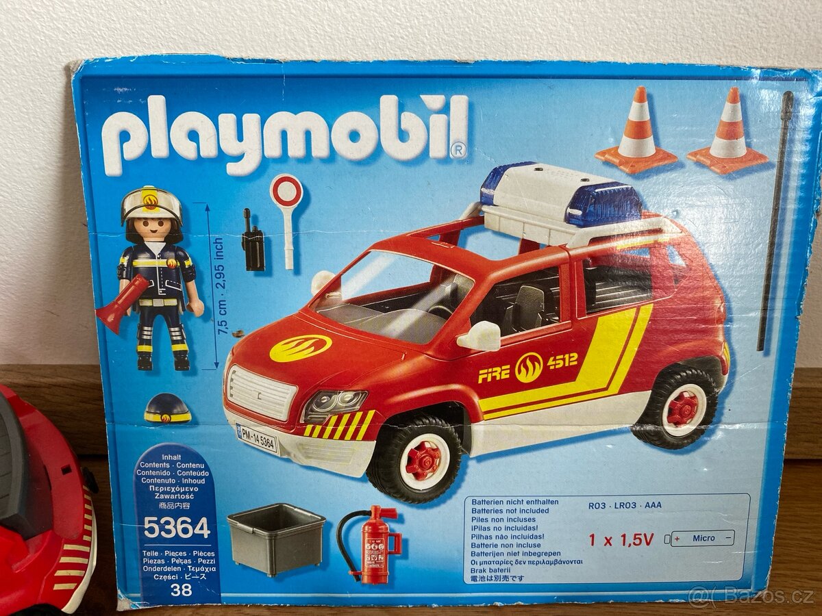 Playmobil - hasiči - set - 4