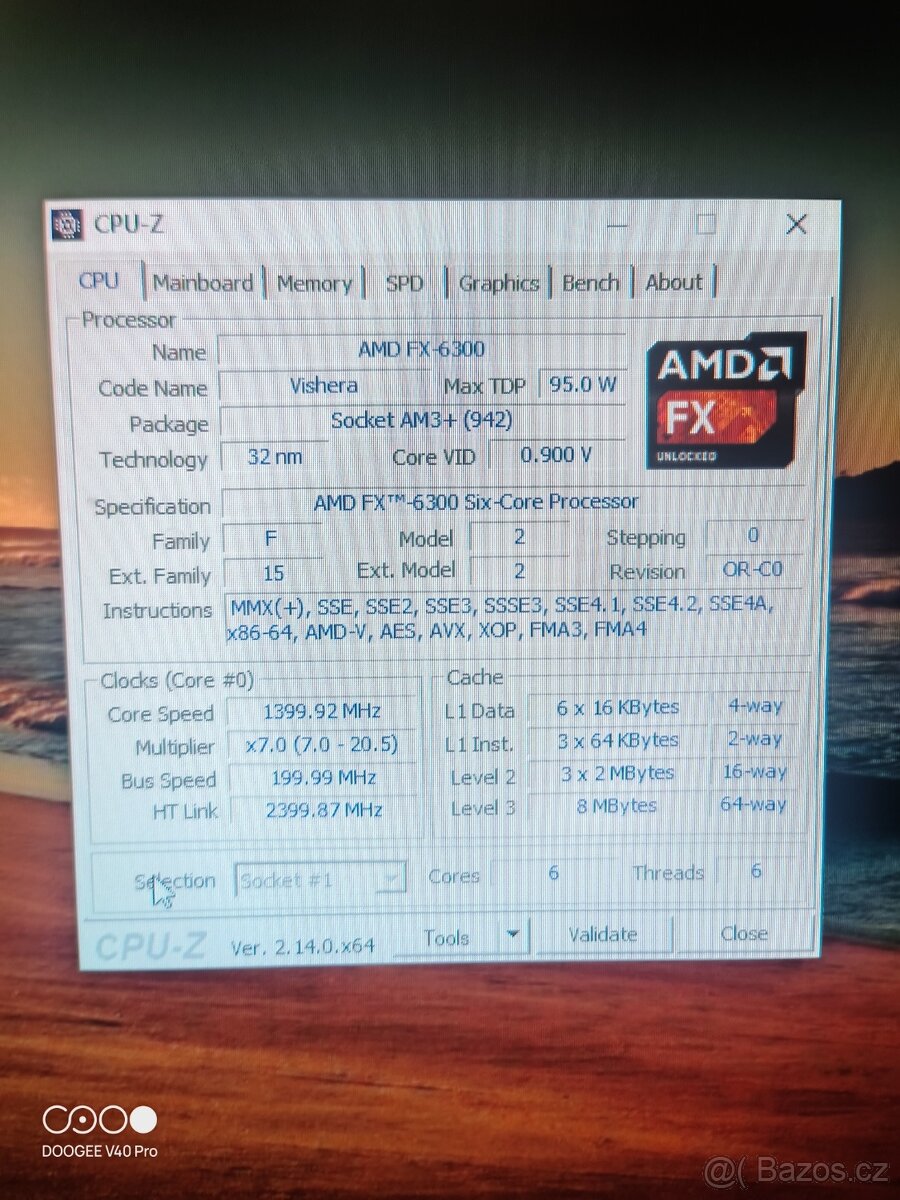 set deska CPU a RAM amd - 4