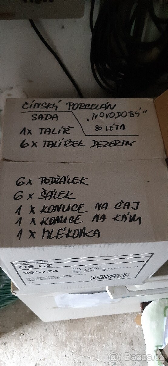 Porcelánová sada + obraz - 4