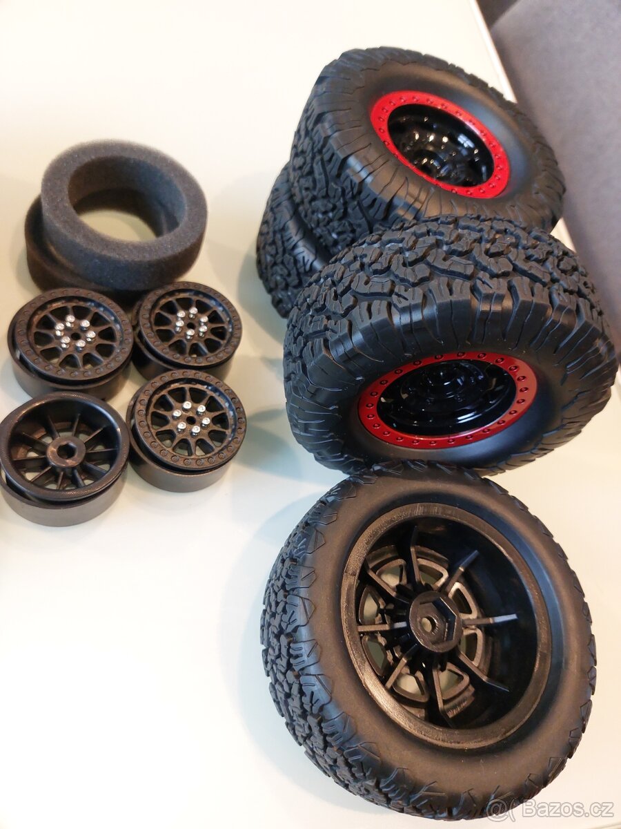 RC kola nové 1:24 1:18 1:12 1:10 měkké expe offroad trial - 4