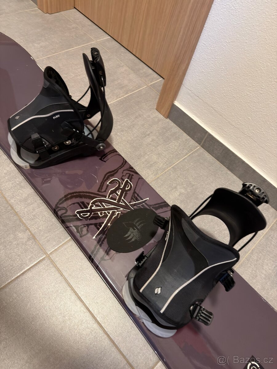Snowboard NITRO+vázání+vak - 4