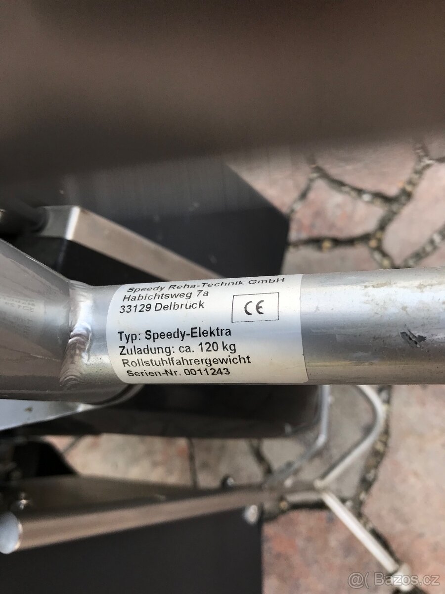 Přídavný pohon k vozíku Speedy elektra - 4