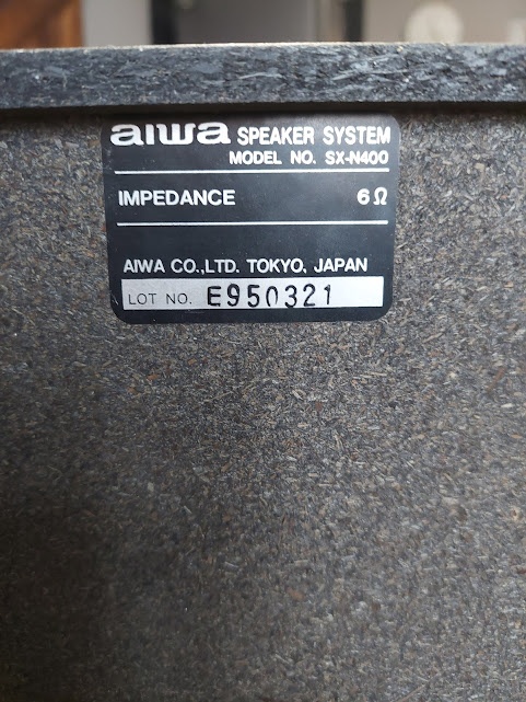 REPRO AIWA MODEL SX N 400 - 4