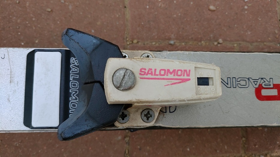 Dětské lyže Head s vázáním Salomon, pěkný stav - 4