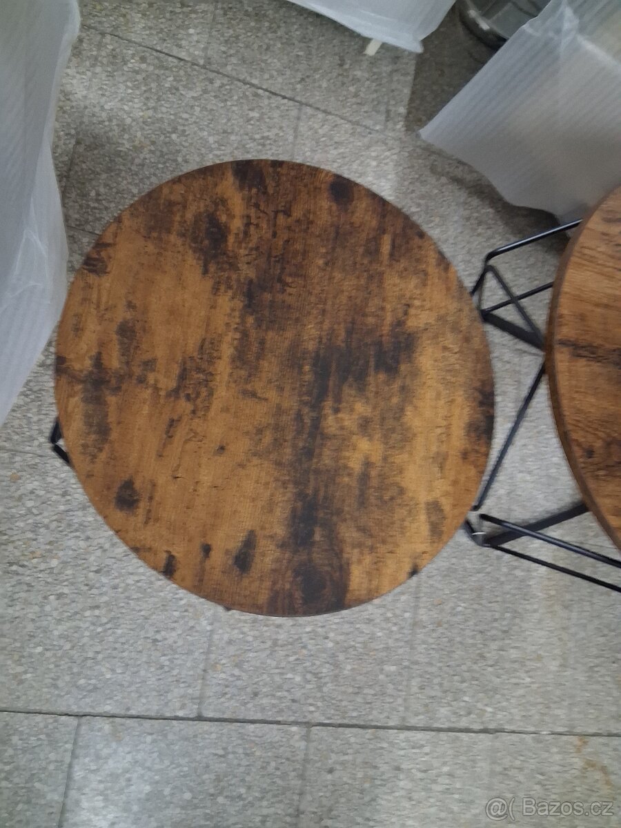 Stoly konferenční kulatý 2 kusy - 4