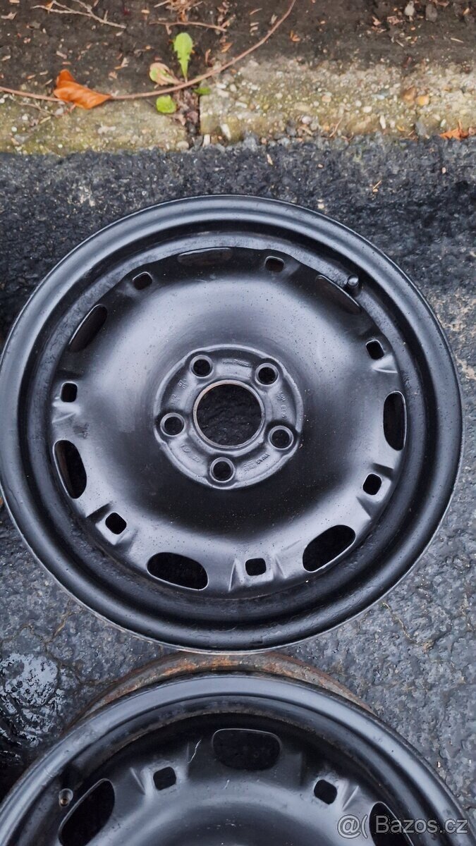 Plechové disky 5x100 R14 - 4