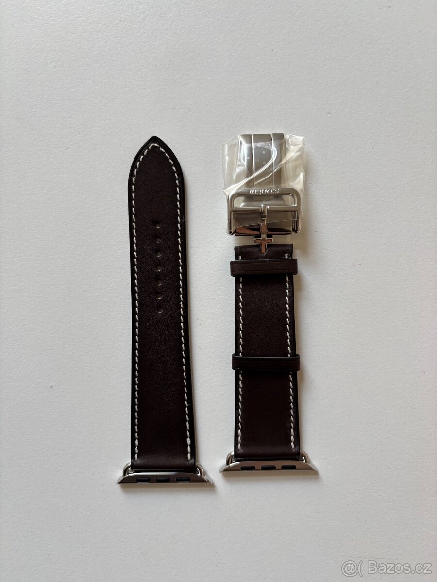 Hermès kožený řemínek pro Apple Watch - 4