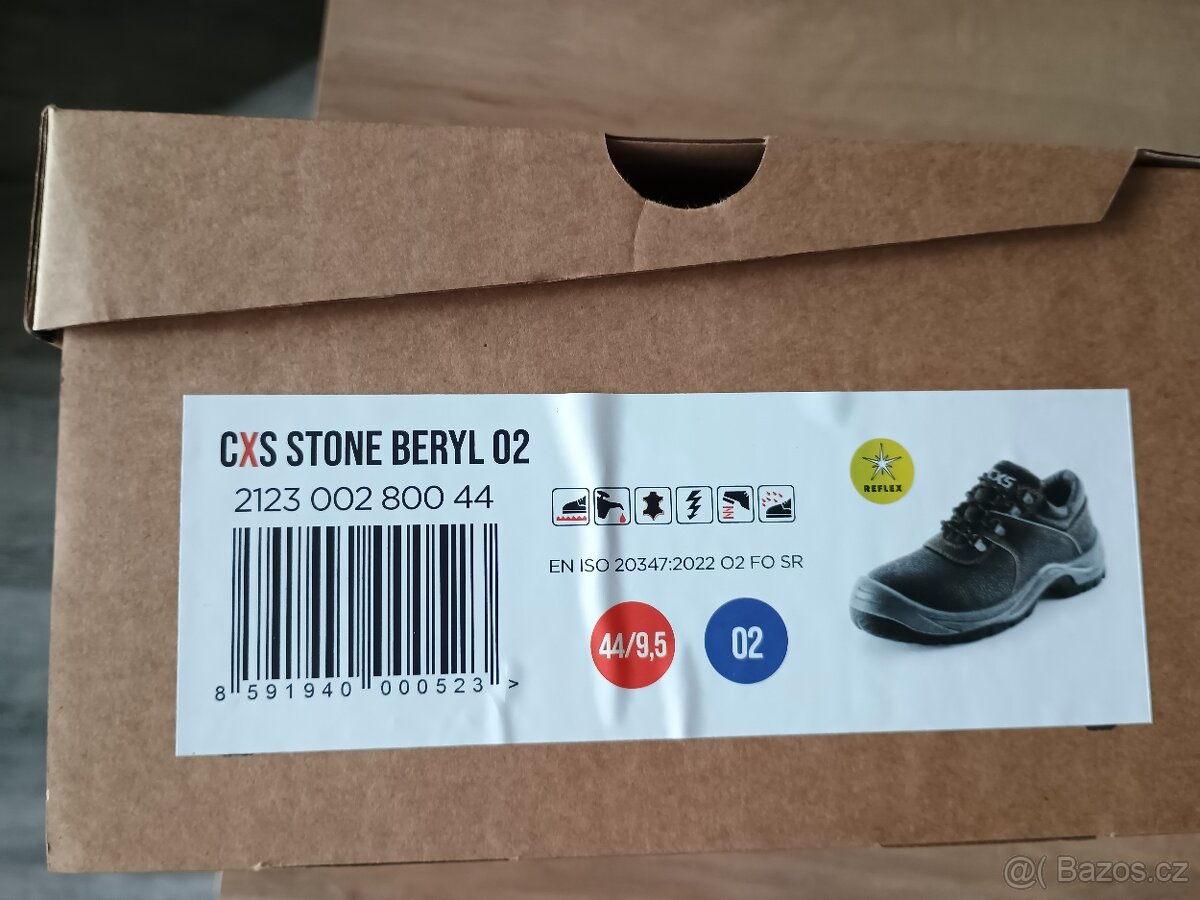 Obuv CXS STONE BERYL O2, polobotka - 4