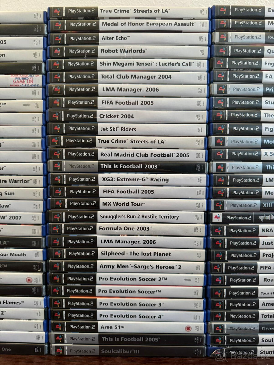 PLAYSTATION 2 SLIM PS2 + 112 ORIGINÁL HER + PAMĚŤOVKY - 4