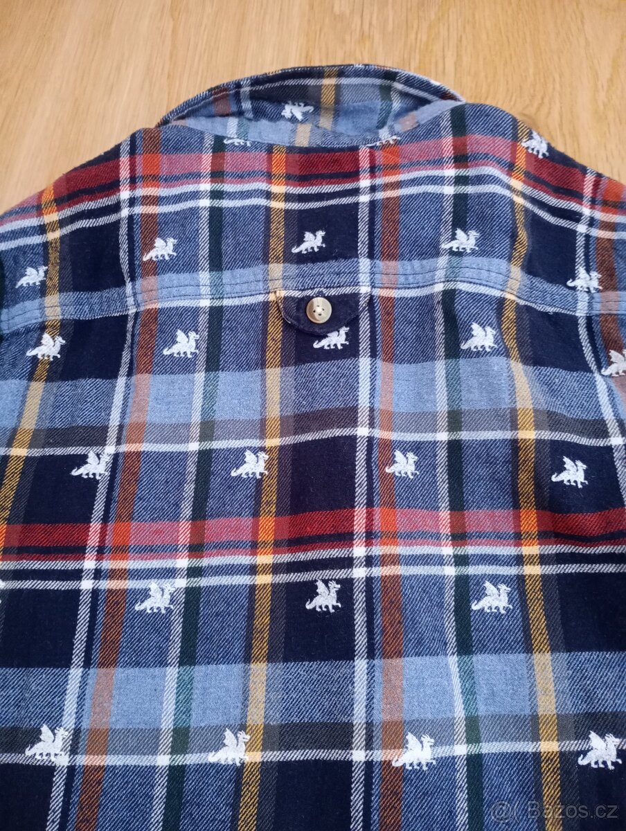 Dětská flanelová košile Hatley, 8 let - 4