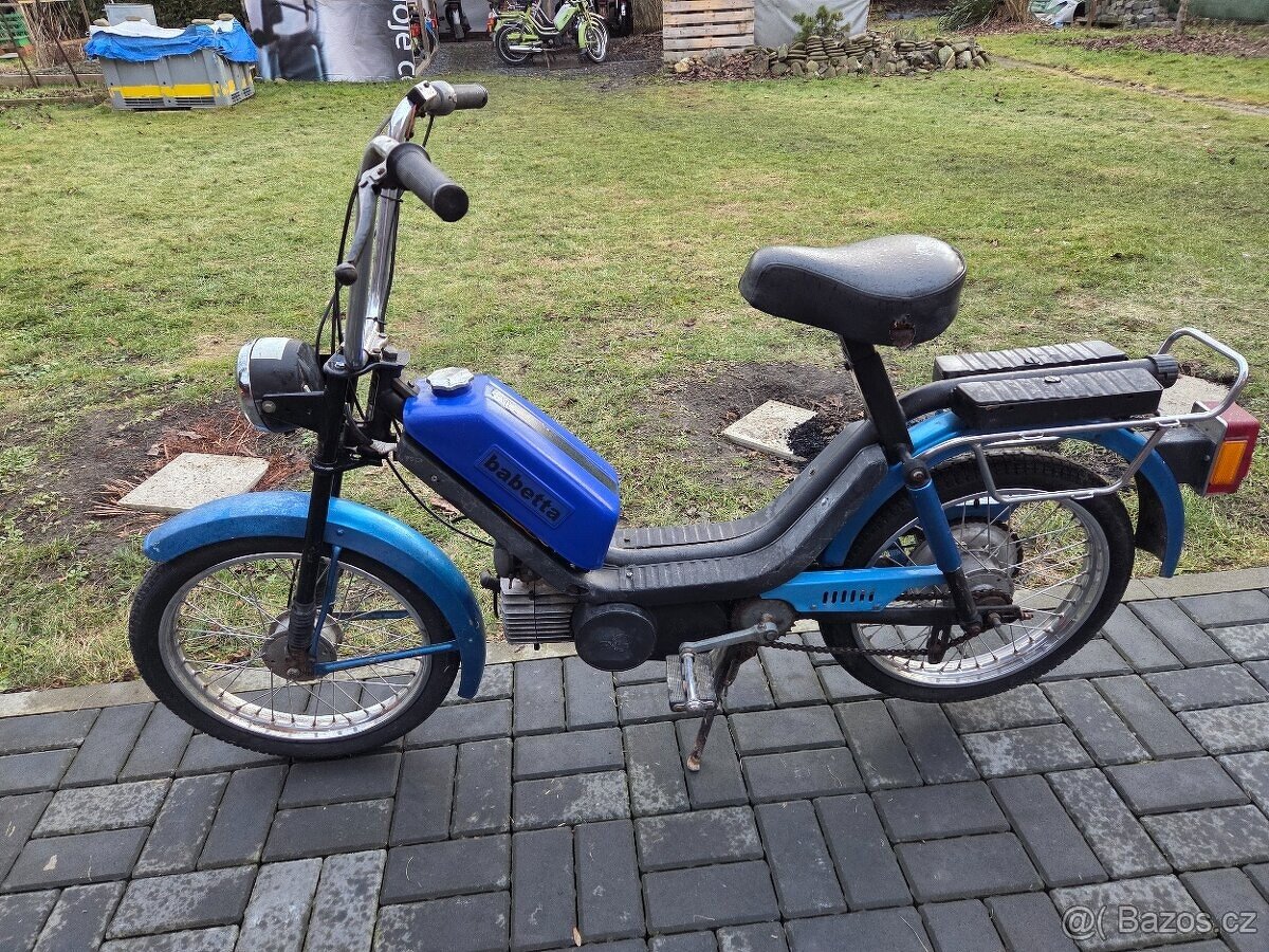 Babetta 210 s kartičkou, modrá 2. - 4