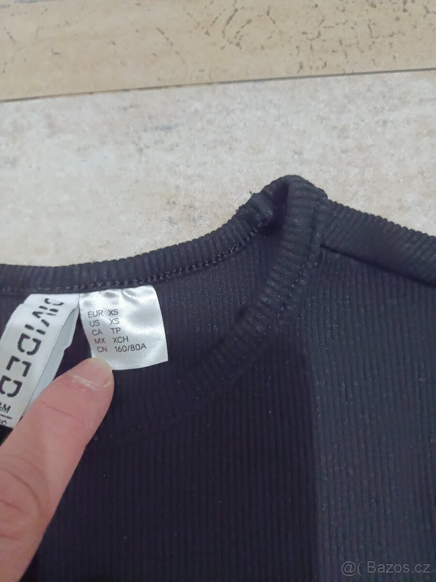 Dívčí triko, crop-top vel. 158/164 - 4