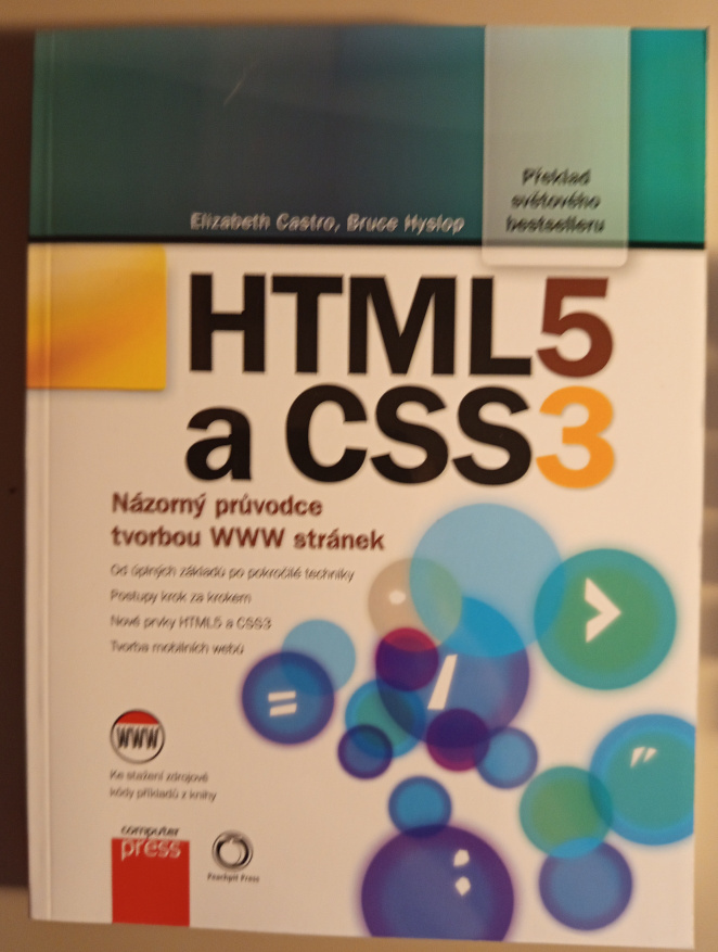 Daruji knihy o HTML, CSS a JavaScriptu - 4