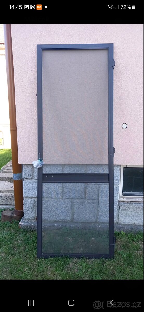 Síťové dveře pravé - zánovní - 4