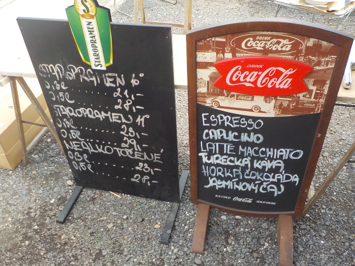 Reklamní poutače Staropramen,CocaCola,Plzeň,Gambrinus - 4