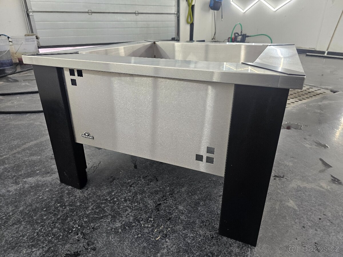 Nerezovy stul Napoleon - 4