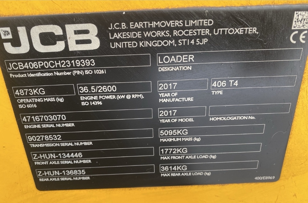 Čelní nakladač JCB 407 - 4