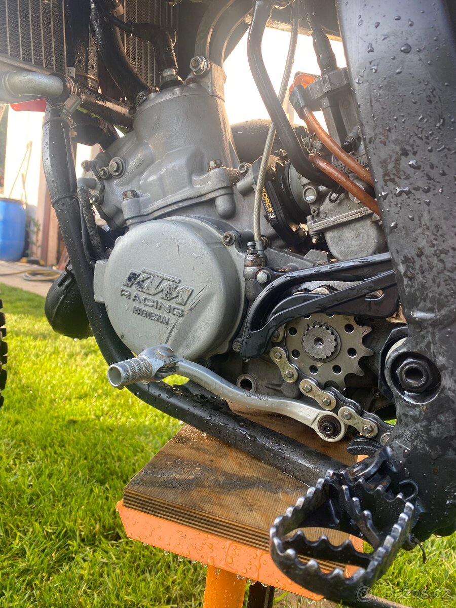 Ktm 125 2009 výměna